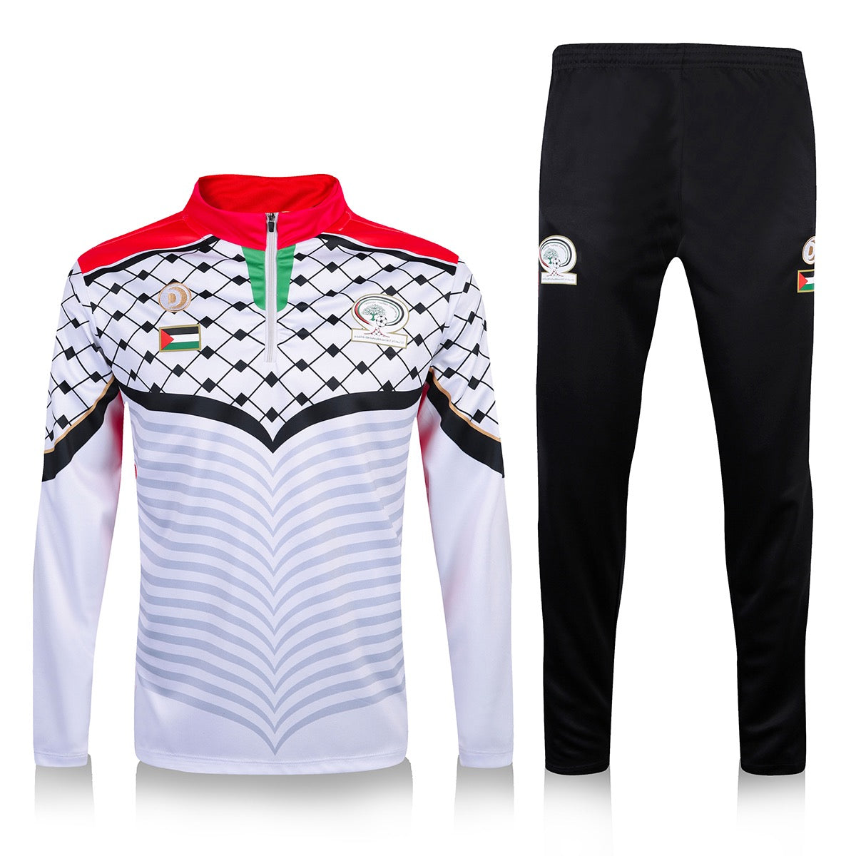 Palestine Soccer Set White